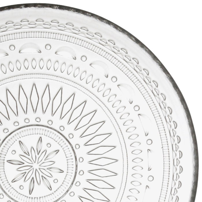 Avet Plato Postre Lidya, Diámetro 20.5 cm, Juego de 6 Unidades, Relieve Externo, Ala Vertical Avet Plato Postre Lidya, Diámetro 20.5 cm, Juego de 6 Unidades, Relieve Externo, Ala Vertical